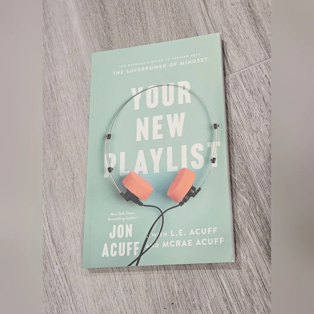BOGO Your New Playlist Jon Acuff Paperback Book